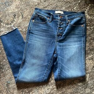 Madewell 10” High-rise Skinny Crop Jean